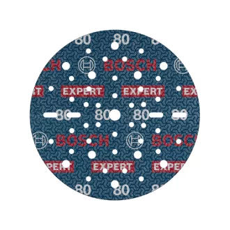   BOSCH EXPERT O780 Schleifscheibe mit Klettverschluss 150 mm / P80 Keramik Korn (6 Stk.)