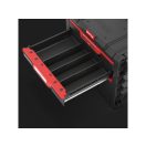 QBRICK SYSTEM PRO 2.0 Rollende Werkzeugkiste mit 3 Schubladen
