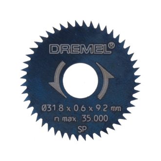 DREMEL Sägeblatt für Holz 31,8 x 3,2 mm / 48T (2 Stück)