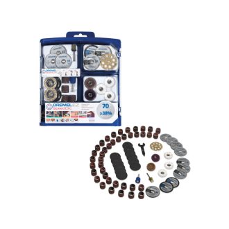 DREMEL EZ SpeedClic Multifunktionszubehörset 70-teilig