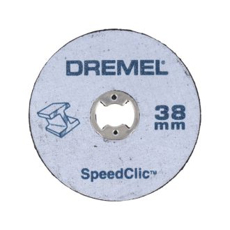   DREMEL EZ SpeedClic Starter-Set (Spanndorn + 2 Stück 38 mm Scheiben)
