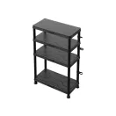 QBRICK REGULAR Aufbewahrungsschrank 4 Fachböden 60 x 30 cm