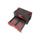 QBRICK SYSTEM ONE 2.0 Werkzeugkiste mit 2 Schubladen und 10-teiligem Sortimentskasten