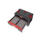 QBRICK SYSTEM ONE 2.0 Werkzeugkiste mit 2 Schubladen und 10-teiligem Sortimentskasten