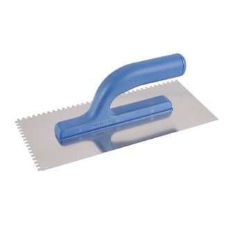   FESTA Zahnkelle 130 x 280 mm aus Edelstahl mit 4 x 4 mm Kunststoffgriff