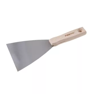 FESTA Stahlspachtel 120 mm Holzstiel