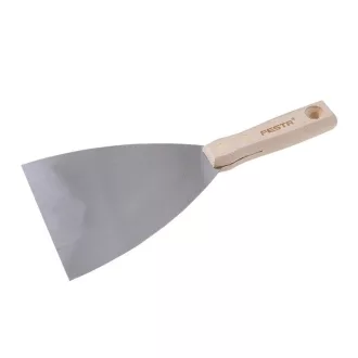 FESTA Stahlspachtel 140 mm Holzstiel