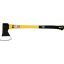 VOREL Axt 1,25 kg Glasfaserstiel mit PVC-Griff