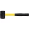 VOREL Gummihammer 370 g Fiberglasstiel 45 mm