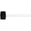VOREL Gummihammer 230 g Holzstiel 45 mm