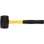 VOREL Gummihammer 500 g Fiberglasstiel 50 mm