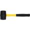VOREL Gummihammer 1.000 g Fiberglasstiel 66 mm