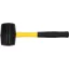 VOREL Gummihammer 1.200 g Fiberglasstiel 76 mm