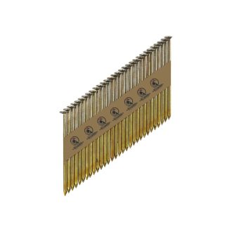   WOODPECKER Flachkopfnagel 2,8 x 90 mm 34° D-Kopf glatt glänzend (2000 Stück)