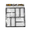 VOREL Pflastersteinschablone 400 x 400 x 40 mm