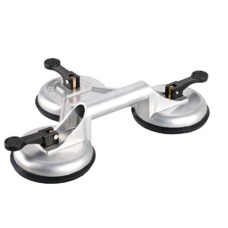 FESTA Glastellerhalter dreifach Alu