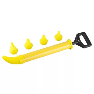 Mörserausstoßpistole 300 ml geschlossen + 5 Düsen