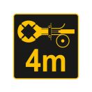 VOREL Tape-Eckklemme 4 m