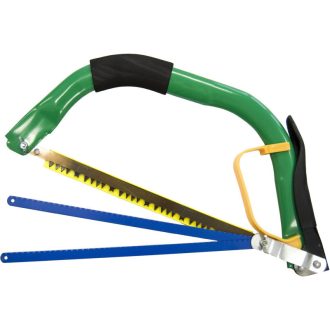 Bügelsäge mit 3 Sägeblättern 305 mm