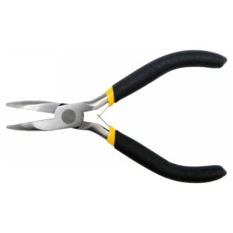 VOREL Gebogene Spitzzange 125 mm