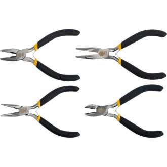 VOREL Mini-Zangen-Set 4-teilig 125 mm