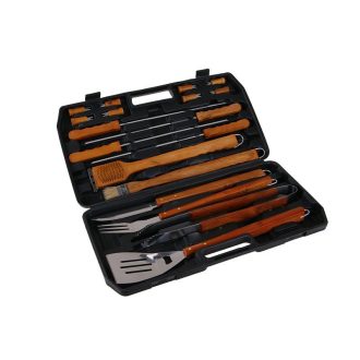 Grillset im 18-teiligen Edelstahlkoffer