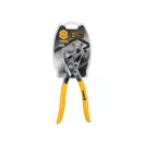 VOREL Lederpiercingzange Revolver 220 mm 2,5-5 mm