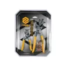 VOREL Leder-Piercingzange mit Revolver und Ledernietzange + 100 Nieten