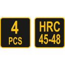 VOREL Selbstklemmendes Zangenset 4-teilig