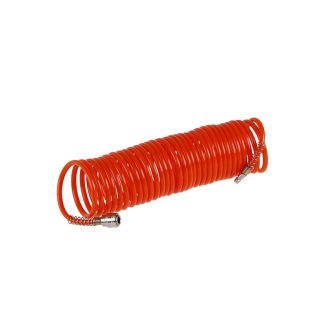   FESTA Pneumatikschlauch (Spirale) mit Schnellkupplung 8 mm x 10 m