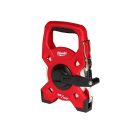 MILWAUKEE Maßband 30 m x 13 mm mit Rahmen-Glasfaserband