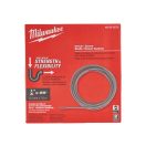 MILWAUKEE Stahldraht für Abflussreiniger PF 6 mm x 7,6 m