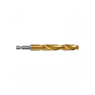   MILWAUKEE Schlangenbohrer 12 x 127/82 mm HSS-G TiN, Red HEX – Shockwave™