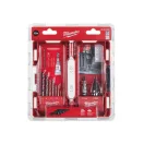 MILWAUKEE Stufenbohrer- und HSS-G-Schlangenbohrer-Set, 10-teilig, Thunderweb