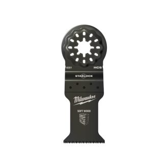   MILWAUKEE Tauchsägeblatt (für Weichholz) 35 x 42 mm Multitool Starlock