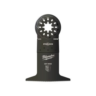   MILWAUKEE Tauchsägeblatt (für Weichholz) 65 x 42 mm Multitool Starlock
