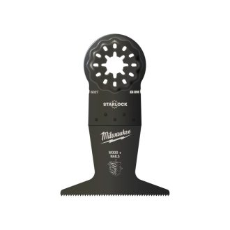   MILWAUKEE Tauchsägeblatt 65 x 42 mm Bimetall Multitool Starlock