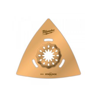   MILWAUKEE Mörtelentfernungs-Schleifpad 80 mm Hartmetallkorn Multitool Starlock
