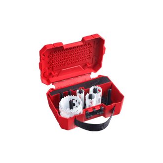   MILWAUKEE Lochsäge-Set 9-teilig mit Hartmetallzähnen Hole Dozer