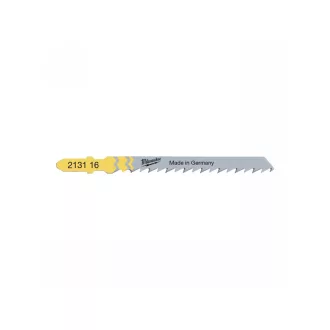 MILWAUKEE Stichsägeblatt T144D 75/4,0 mm HCS (5 Stück)