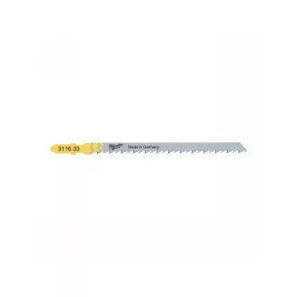 MILWAUKEE Stichsägeblatt T344D 105/4,0 mm HSS (5 Stück)