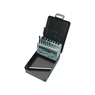   MILWAUKEE Schraubenbohrer-Set 19-teilig 1,0-10,0 mm HSS-R (in Metallbox)