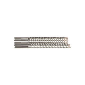   MILWAUKEE Gesteinsbohrer-Set 5-teilig (16-18 x 540 mm, 20-22-25 x 520 mm) vierschneidig SDS-Max