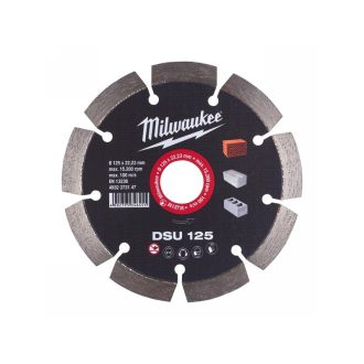   MILWAUKEE Diamanttrennscheibe 125 x 2,4 x 10 x 22,2 mm segmentiertes DSU