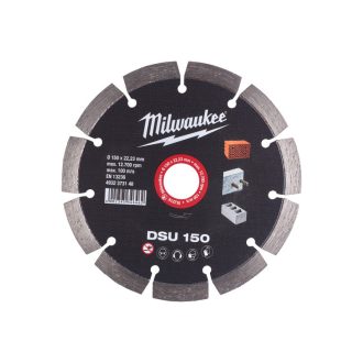   MILWAUKEE Diamanttrennscheibe 150 x 2,4 x 10 x 22,2 mm segmentiertes DSU