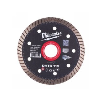   MILWAUKEE Diamant-Trennscheibe 115 x 1,2 x 10 x 22,2 mm Turbo