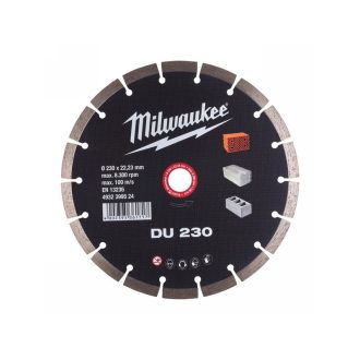  MILWAUKEE Diamanttrennscheibe 230 x 2,6 x 10 x 22,2 mm segmentiert
