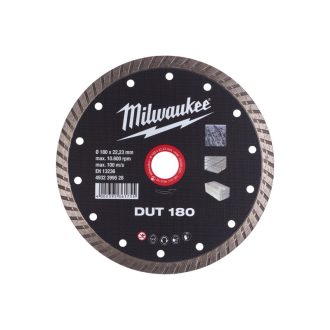   MILWAUKEE Diamanttrennscheibe 180 x 2,4 x 10 x 22,2 mm Turbo DUT