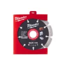 MILWAUKEE Diamanttrennscheibe 115 x 2,2 x 10 x 22,2 mm segmentiert DUH