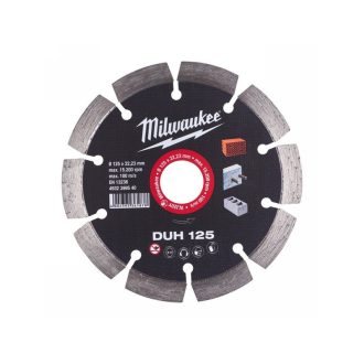   MILWAUKEE Diamanttrennscheibe 125 x 2,3 x 10 x 22,2 mm segmentiert DUH
